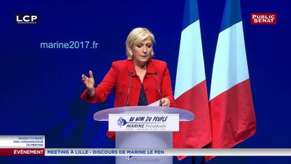 Marine Le Pen : « Le choix que nous avons à faire est un choix de civilisation »