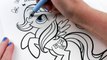 My Little Pony Coloring Book FLUTTERSHY Speed Coloring With Markers-x