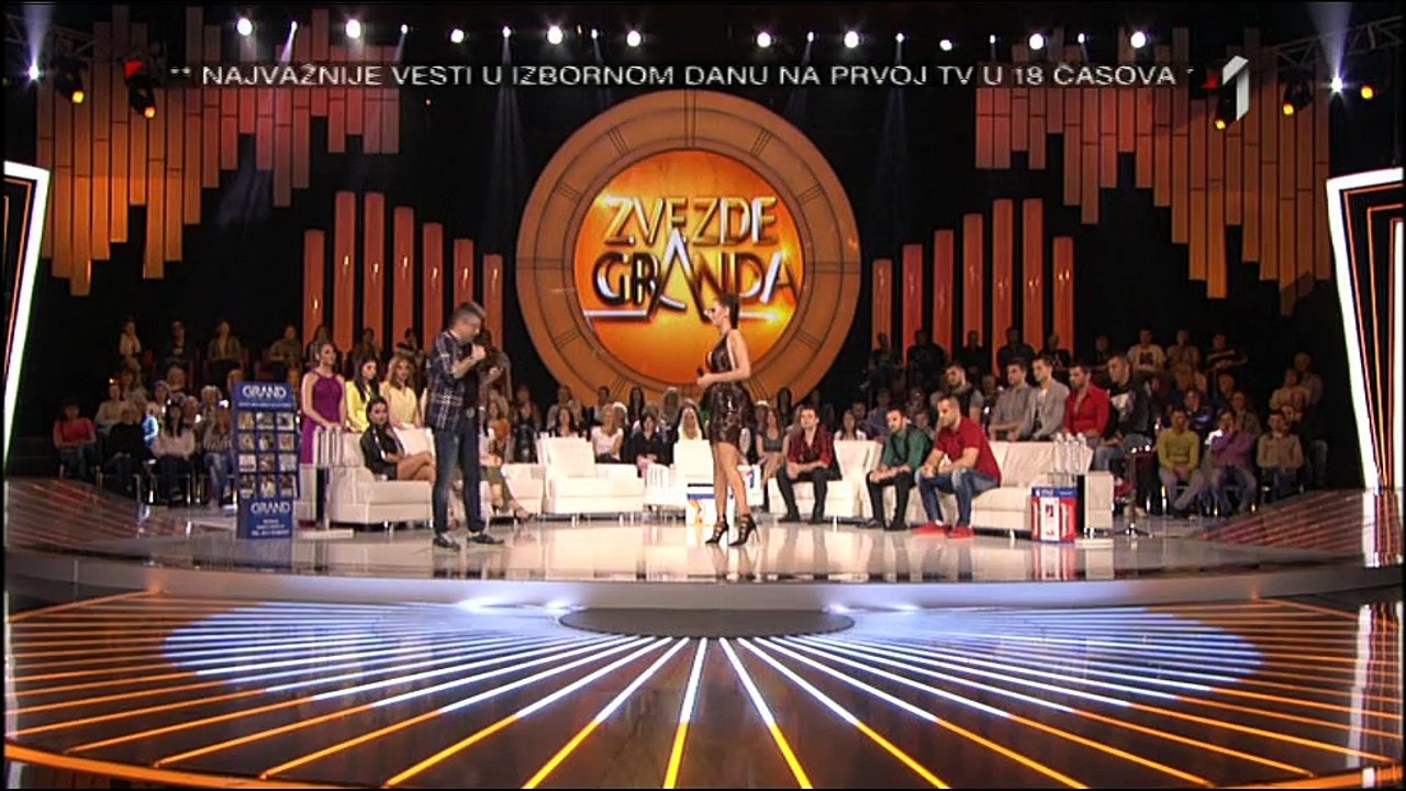 Katarina Grujic - Muzicki kviz - ZG Specijal - (Tv Prva 2016)