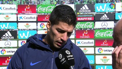 Luis Suárez: "Tendríamos que haber despertado un poquito antes"