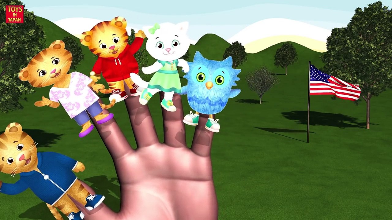 Daniel Tigers Neighborhood Finger Family Cartoon Animation Nursery