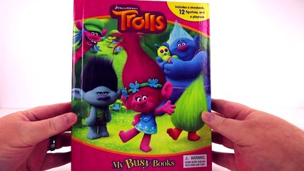 DREAMWORKS TROLLS MOVIE TOYS MY BUSY BOOKS WITH CHARACTERS POPPY BRANCH DJ SUKI AND MORE-OVUCof