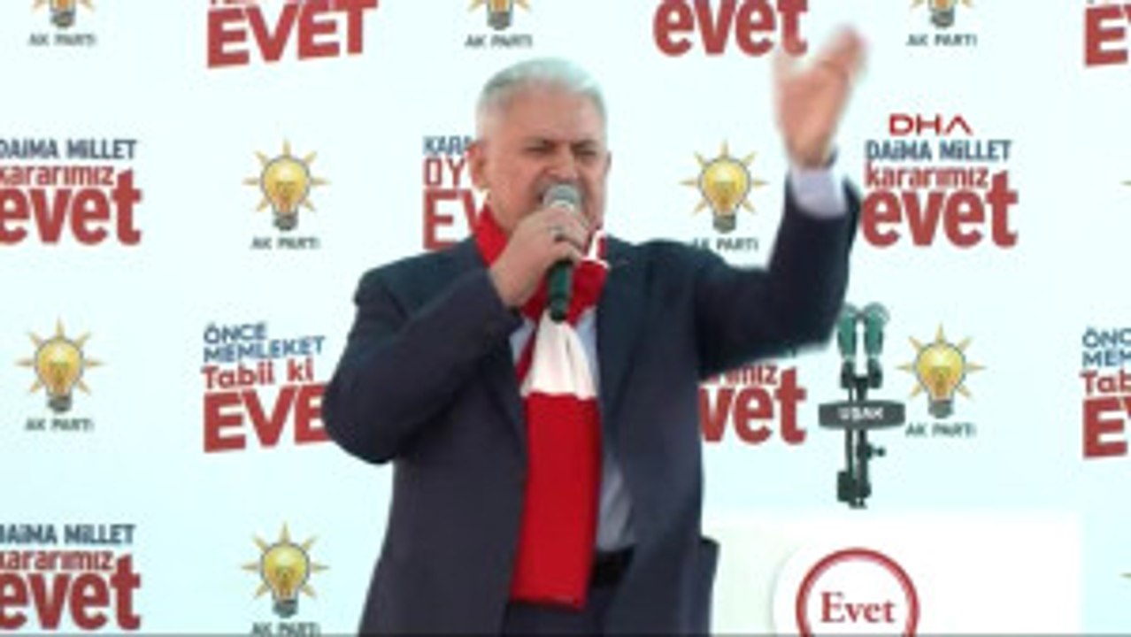 Uşak Başbakan Yıldırım Kim Olursa Olsun Ama Mut...