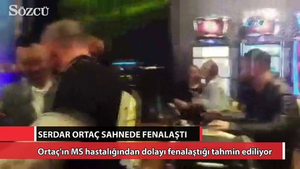 Serdar Ortaç konser sırasında fenalaştı
