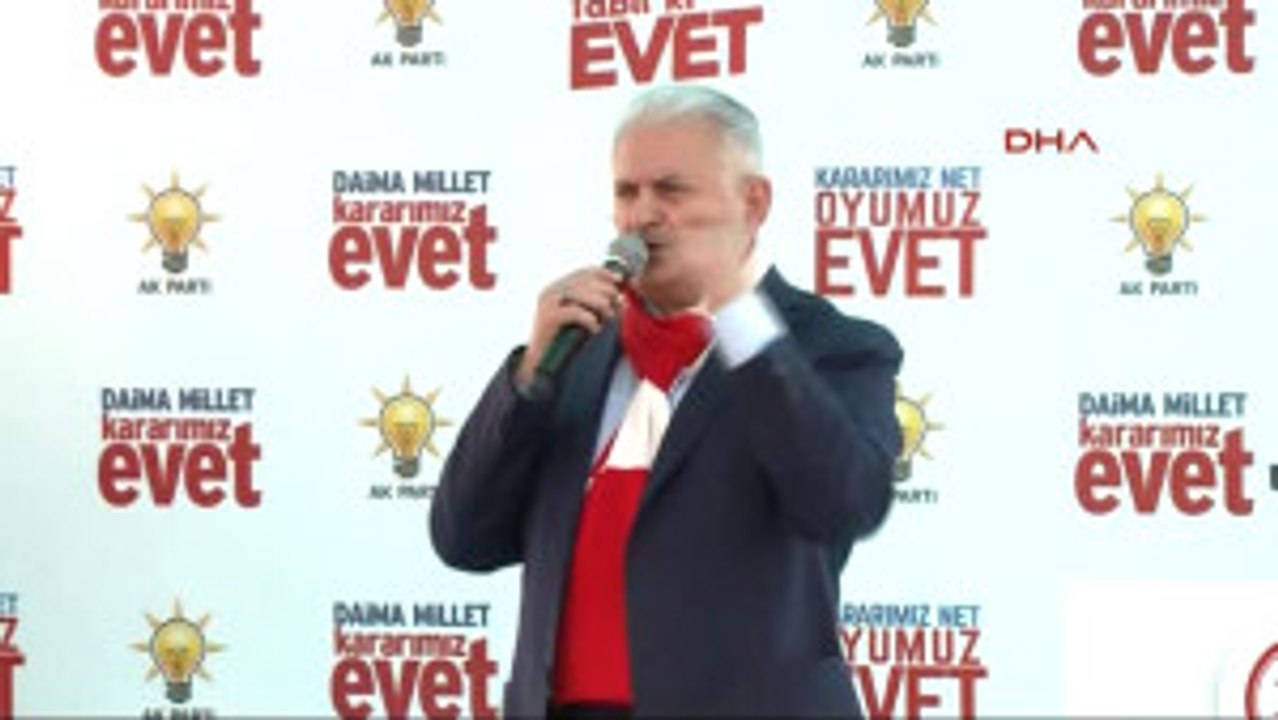 Uşak Başbakan Yıldırım Kim Olursa Olsun Ama Mutlaka Tek Başına, Güçlü Iktidar Olsun