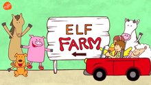 Farm Animals Song with Lyrics - Walk Around the Farm - ELF Learning-Ity