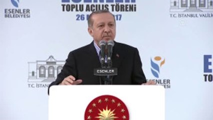 Cumhurbaşkanı Erdoğan: "Terör Örgütleri ve Arkalarındaki Güçler Bir Olmuş Türkiye'nin Tökezlemesini...
