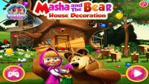 Masha and The Bear House Decoration - Маша и Медведь Games For Kids