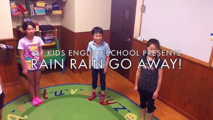 Rain Rain Go Away!! - Preschool Songs For Kids - ELF Learning-9a