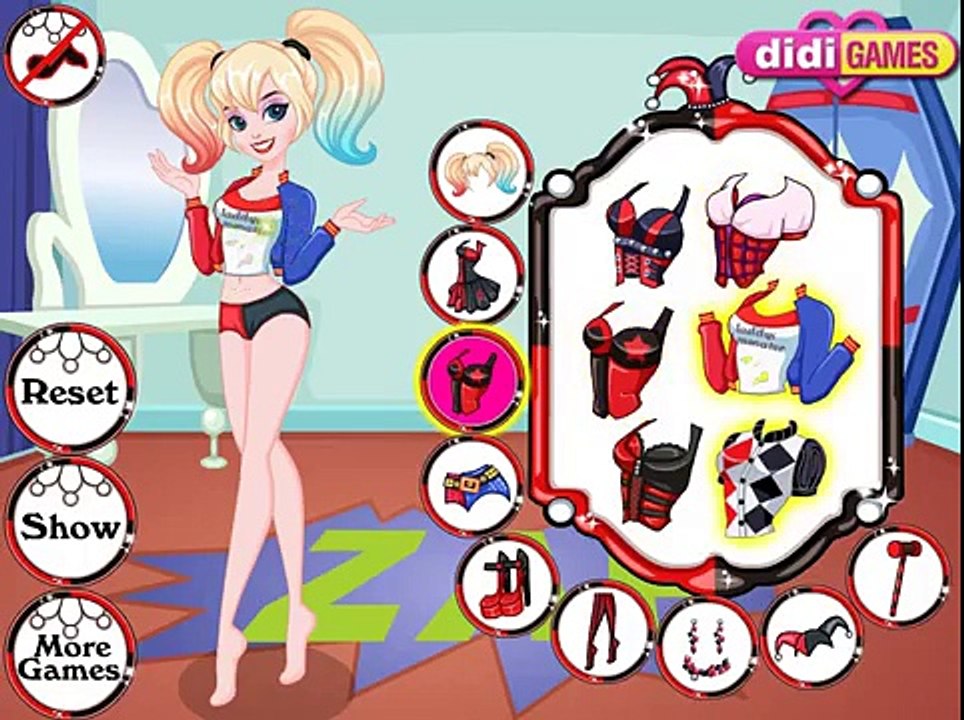 HARLEY QUINN Y SUS VESTIDOS HARLEY QUINN DRESS UP harley quinn make msp style subscribe :D