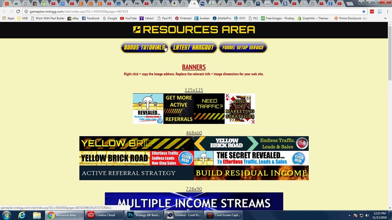 Yellow Brick Road Sales Funnel for Future Ad Pro Opportunity