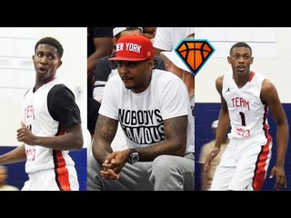 Darryl Morsell & Andre Rafus TAKE OVER In Front Of Carmelo Anthony At The8 Hosted By BigFoot Hoops!!