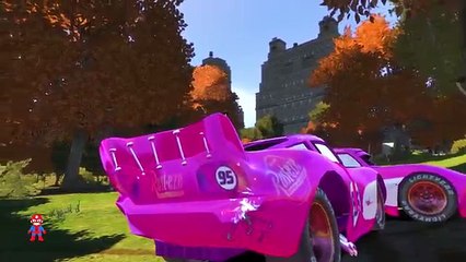 Spiderman & Color Batman Cars Fun Superhero Movies & Nursery Rhymes SHS