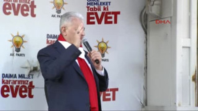 Muğla - Başbakan Yıldırım, Muğla Mitinginde Konuştu 2