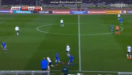 Andre Schurrle Super Goal HD - Azerbaijan 0-1 Germany - World Cup Qualification - 26.03.2017