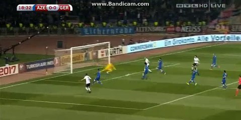 Andre Schurrle Goal HD - Azerbaijan 0-1 Germany - 26.03.2017 HD