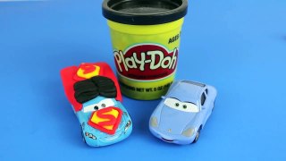 Play-Doh Superheroes Lois Lane Tutorial DIY Disney Cars Sally Play Dough SuperHero Superma