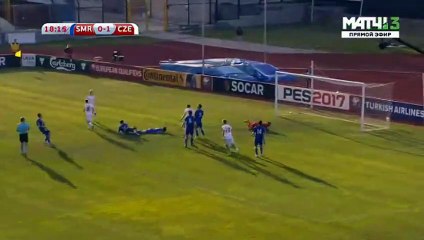 Vladimir Darida Goal HD - San Marino 0 -2 Czech Republic 26.03.2017