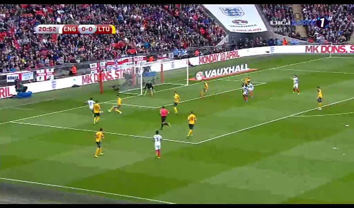 Jermain Defoe Goal HD - England 1-0 Lithuania - 26-03-2017
