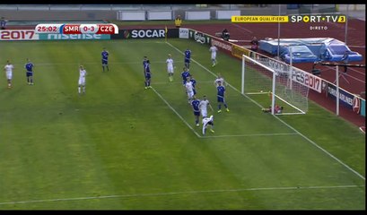 Theodor Gebre Selassie Goal HD - San Marino 0-4 Czech Republic - 26-03-2017