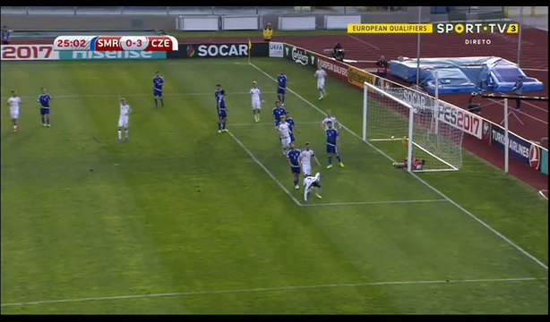 Theodor Gebre Selassie Goal HD - San Marino 0-4 Czech Republic - 26-03-2017