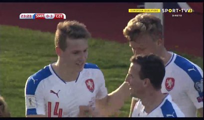 Antonin Barak Goal HD - San Marino 0-3 Czech Republic - 26-03-2017