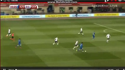 Dimitrij Nazarov Goal HD - Azerbaijan 1-1 Germany 26.03.2017