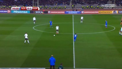 Dimitrij Nazarov Goal HD - Azerbaijan 1-1 Germany - 26-03-2017