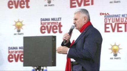 Muğla - Başbakan Yıldırım, Muğla Mitinginde Konuştu 5