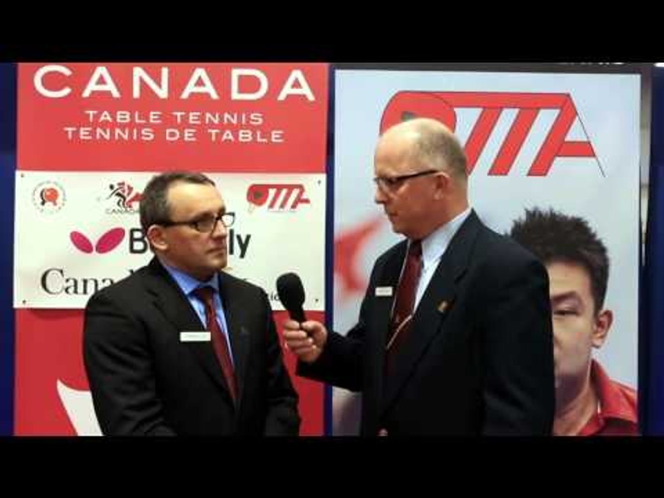 Greg Dzioba - ITTF GJC Butterfly Canada Junior and Cadet Open 2014