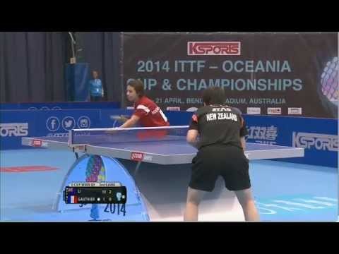 K-SPORTS 2014 ITTF-Oceania Cup & Championships Day 5, Oceania Cup Men's & Women's Singles QF