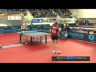 2014 French Junior & Cadet Open - Junior Girls Semi-Final