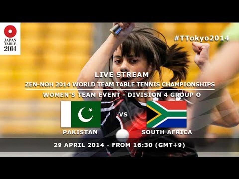 #TTokyo2014: Pakistan - South Africa