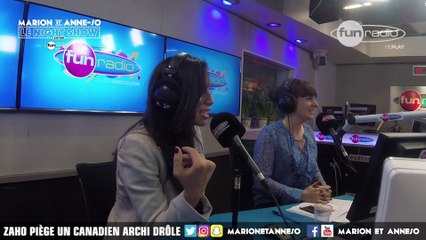 ZAHO PIÈGE UN CANADIEN ARCHI DRÔLE - Marion et Anne-So