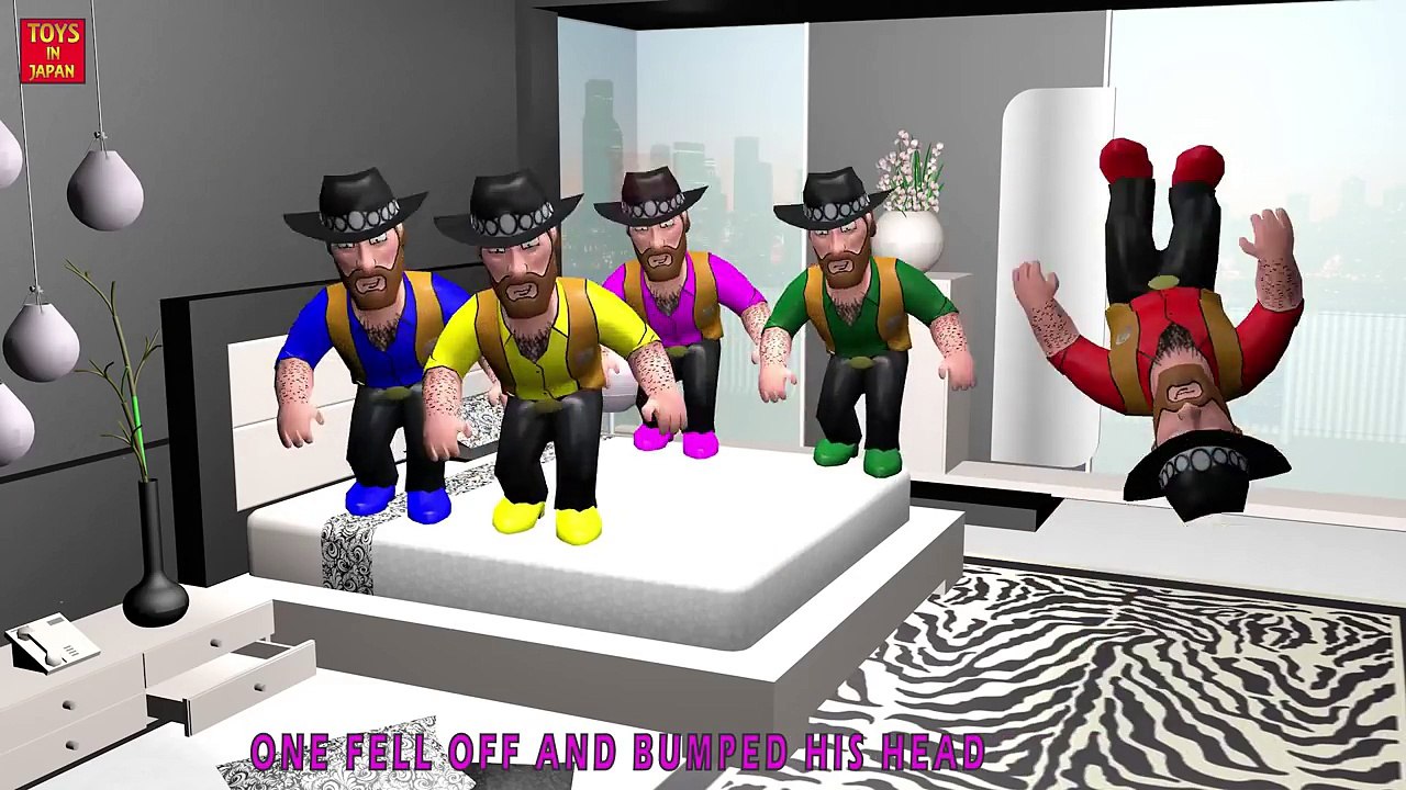 Five Little Monkeys Jumping on the Bed - 5 Little Monkeys Jumping on the Bed - PART 2