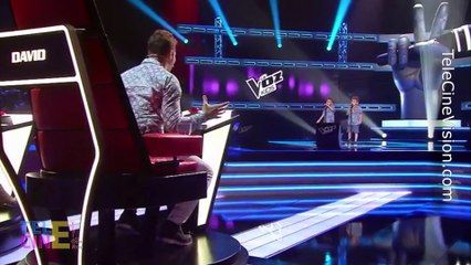 La Voz Kids 3 #1 - Audición a ciegas de los gemelos Antonio y Paco