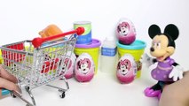 Minnies Electronic Cash Register Minnie Mouse BowTique Buy Surprise Eggs Caja Registrador