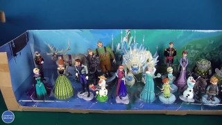 20 Frozen Mega Figures Playset 20 Figurines from The Walt Disney Film Frozen new Anna Els