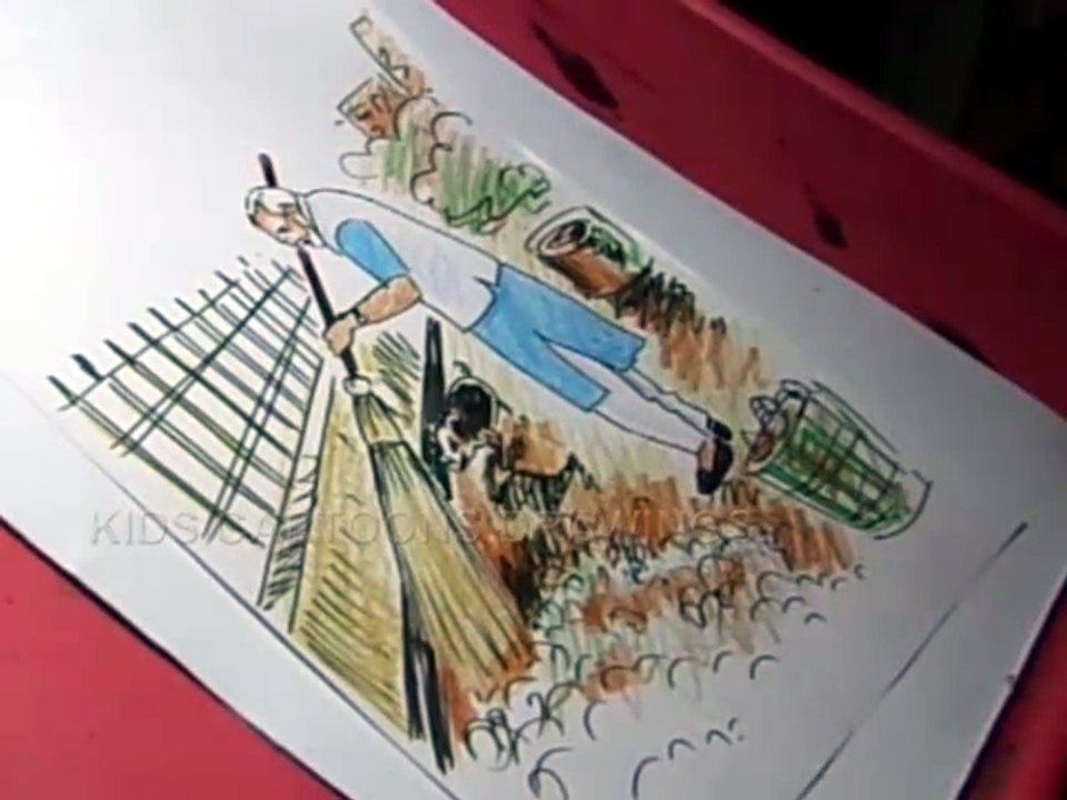 How to Draw PM Modi Clean India Drawing for Kids Step by Step
