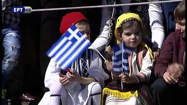 Η Παρέλαση της 25ης Μαρτίου 2017 στην Αθήνα από την ΕΡΤ [1/2] (25/3/17)