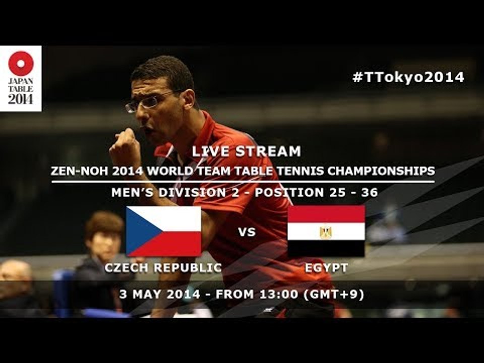 #TTokyo2014: Czech Republic - Egypt