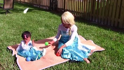 Joker marries Frozen Elsa & Maleficent? W/ Spiderman, Fairy, Elsa baby