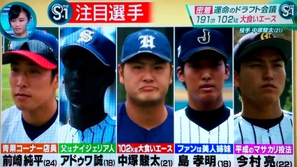 密着運命のドラフト・191cm102㎏大食いエース　中塚駿太投手　西武ライオンズ2位指名