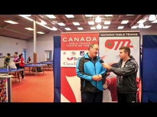 Martin Marcotte (CAN) - ITTF GJC Butterfly Canada Junior and Cadet Open