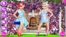 Frozen Elsas Wedding and Modern Disney Princess Dress up games for girls