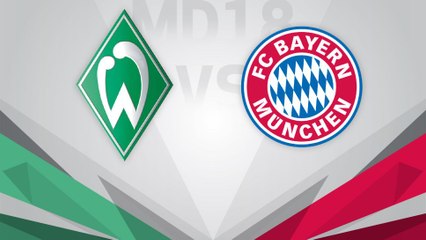 18tes Liga Werder Bremen - Bayern München