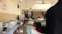 مدرسة في الموصل تتحول الى مستشفى ميداني