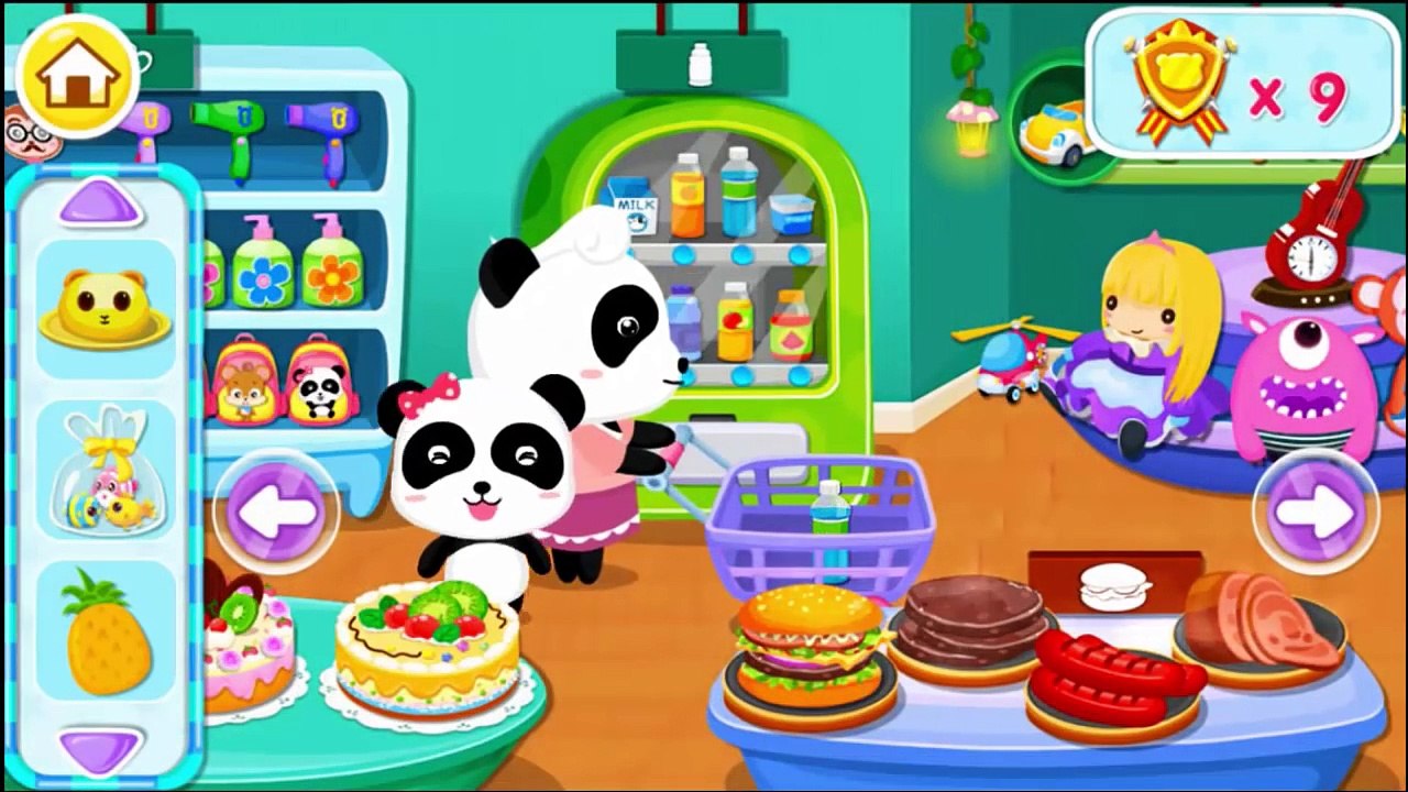 Baby Pandas Supermarket | Explore And Find & Learn And Have Fun | Babybus Kids Games