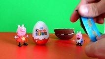 Peppa Pig Giant Surprise Egg Opening! Peppa Pig Toys Unboxing Peppa Pig Theme Park Kinder