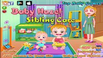 Baby Hazel Sibling Trouble - Nanny Babysitting Baby Game Episode - Dora the Explorer